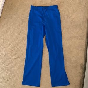 Small tall royal scrub pants